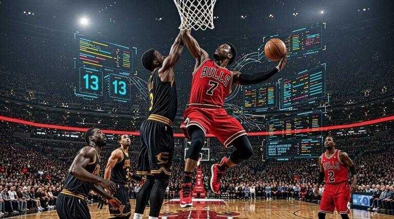Chicago Bulls vs Cleveland Cavaliers Match Player Stats