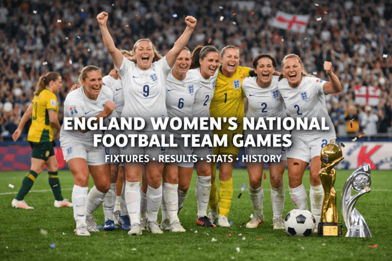England Women's National Football Team Games