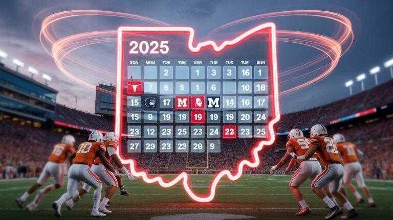 Ohio State football schedule for 2025