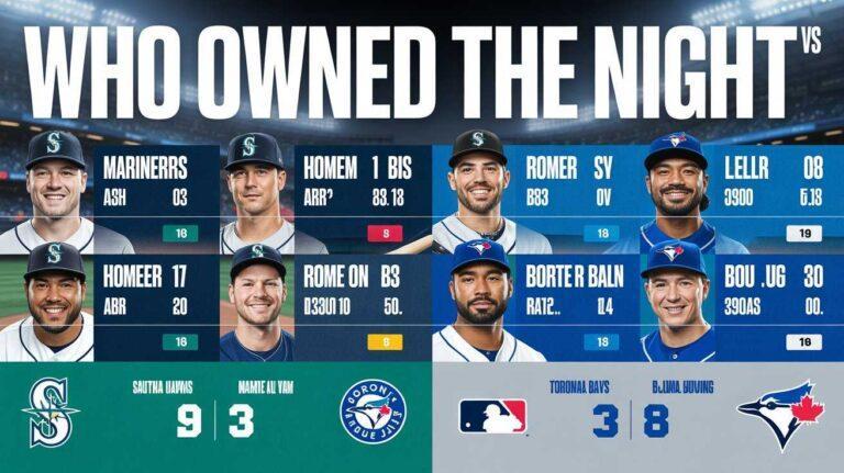 Seattle Mariners vs Toronto Blue Jays