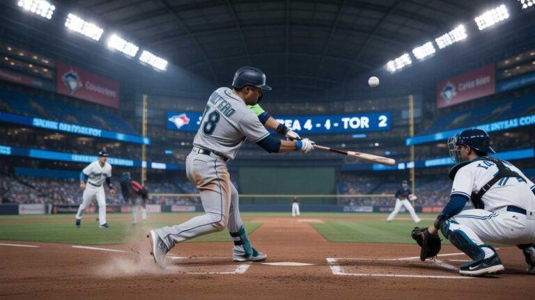 Seattle Mariners vs Toronto Blue Jays Match Player Stats