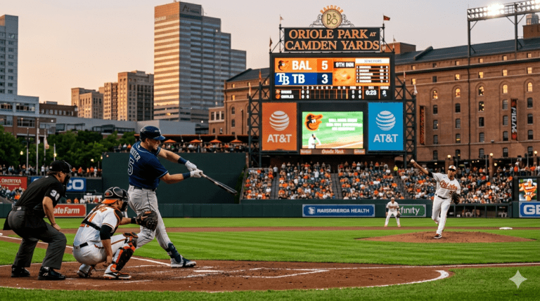 Tampa Bay Rays vs Baltimore Orioles match player stats