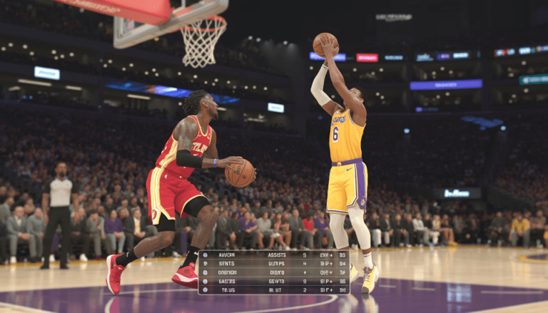 Atlanta Hawks vs Lakers Match Player Stats: