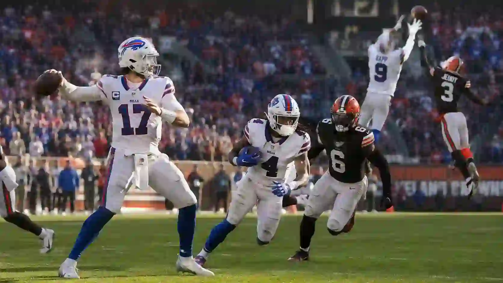 Buffalo Bills vs Cleveland Browns