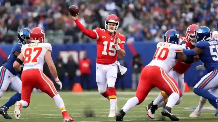 Kansas City Chiefs vs New York Giants Match Player Stats