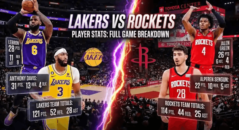 Lakers vs Houston Rockets